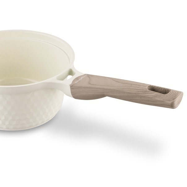 Komplet garnk&oacute;w ceramicznych 9 element&oacute;w Konighoffer Rosti kremowe
