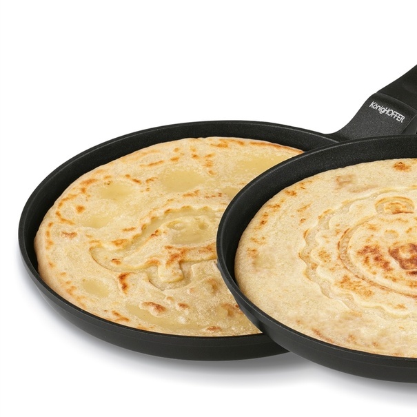 Patelnia na indukcję do naleśnik&oacute;w i plack&oacute;w Konighoffer Dino 18 cm