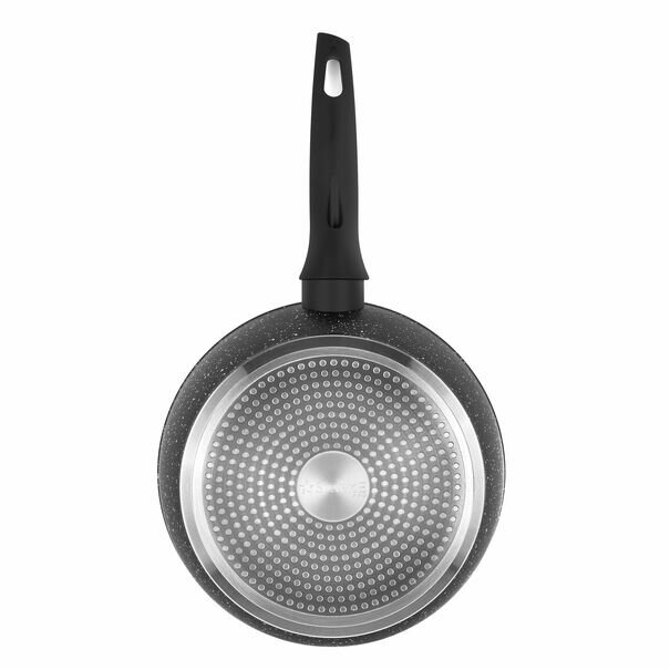Patelnia na indukcję non-stick z pokrywką Starke Pro Sirius 24 cm głęboka