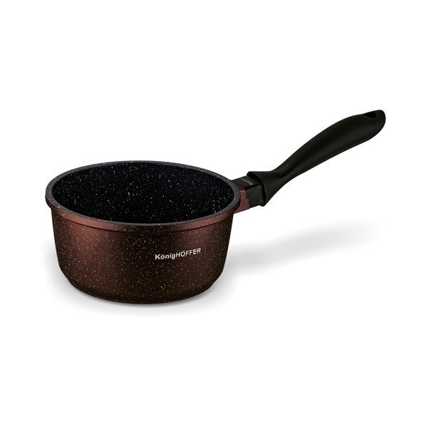 Zestaw garnk&oacute;w Konighoffer Pollo Brown 8 element&oacute;w 2 nakładki i 2 podkładki