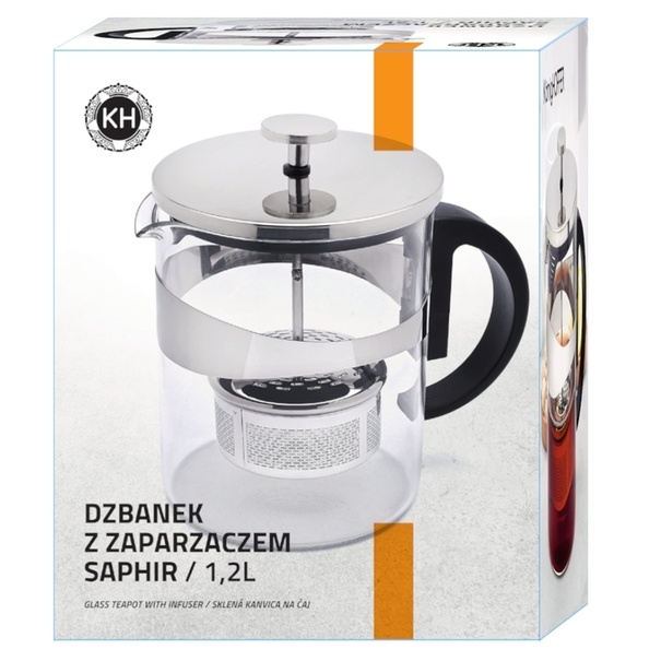 Dzbanek do herbaty z zaparzaczem Konighoffer Saphir 1,2 l