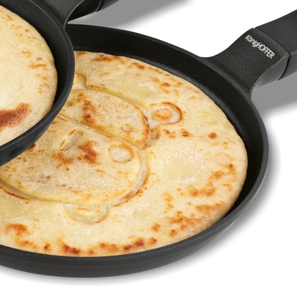 Patelnia na indukcję do naleśnik&oacute;w i plack&oacute;w Konighoffer Hipcio 18 cm