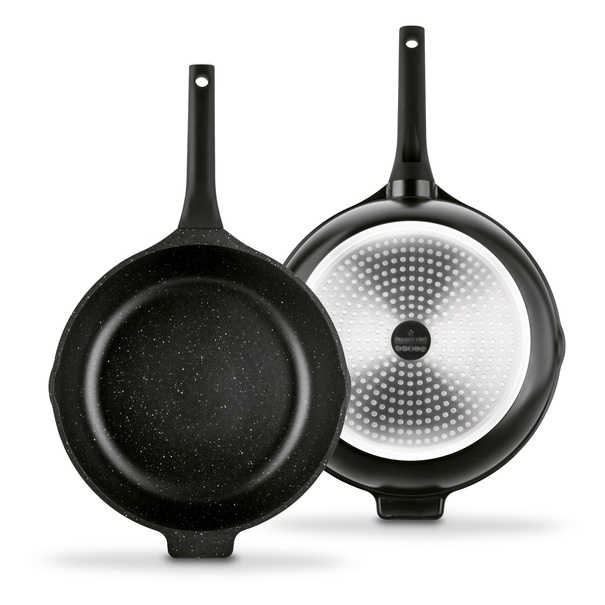 Patelnia WOK na indukcję z pokrywką Starke Pro Yasai 32 cm