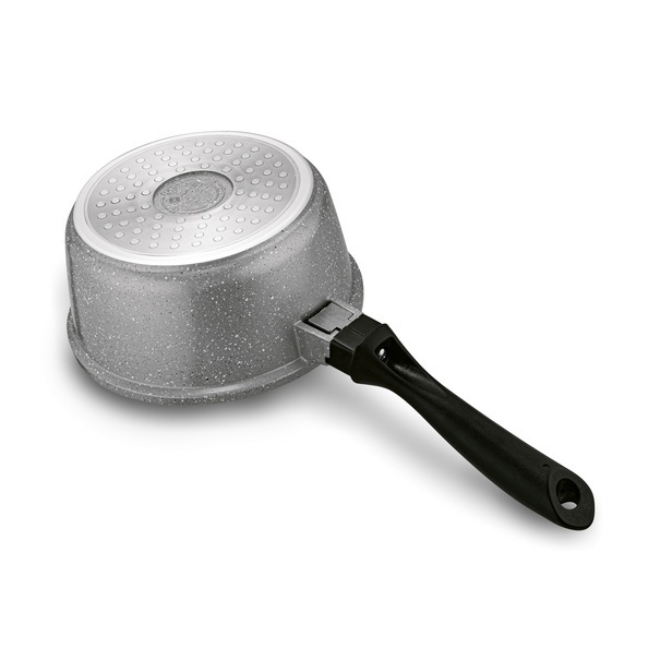 Zestaw garnk&oacute;w Konighoffer Pollo Grey 8 element&oacute;w 2 nakładki i 2 podkładki