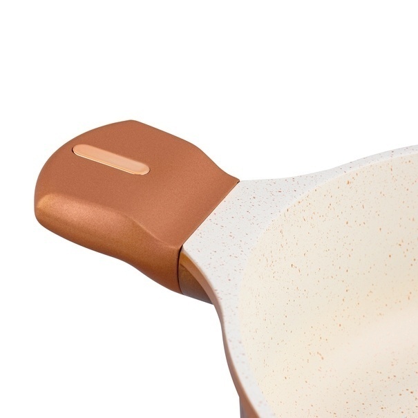 Zestaw garnk&oacute;w na indukcję Starke Pro Texture Copper 10 element&oacute;w