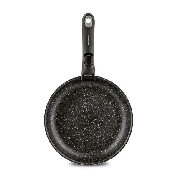 Zestaw 3 patelni z powłoką marmurową i odpinaną rączką Konighoffer Handy 20 cm 24 cm 28 cm