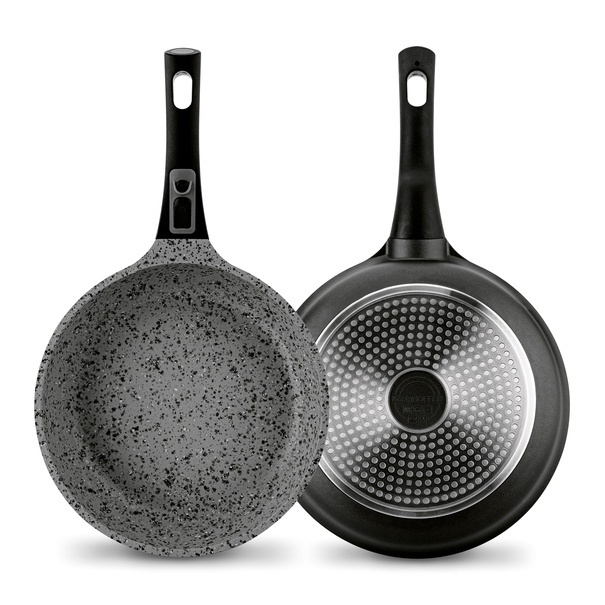 Patelnia granitowa z odpinaną rączką Konighoffer Roche 28 cm