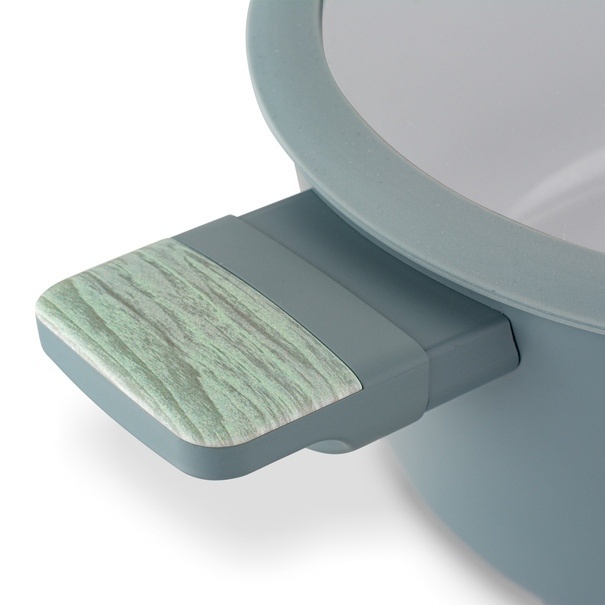 Zestaw garnk&oacute;w i patelni ceramicznych Starke Pro Lapis 10 element&oacute;w