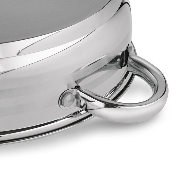 Zestaw garnk&oacute;w na indukcję Konighoffer Bari Silver 8 element&oacute;w