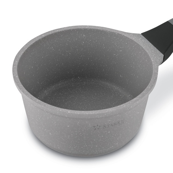 Zestaw garnk&oacute;w na indukcję marmurowych Starke Pro Musse Grey 10 element&oacute;w