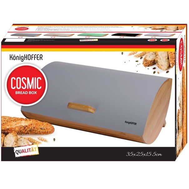 Chlebak bambusowy KonigHOFFER Cosmic pistacjowy