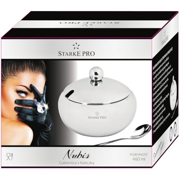 Cukiernica Starke Pro Nubis 460 ml z łyżeczką