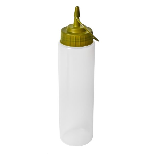 Dozownik do zimnych sos&oacute;w i dekorowania Hega 500 ml mix kolor&oacute;w