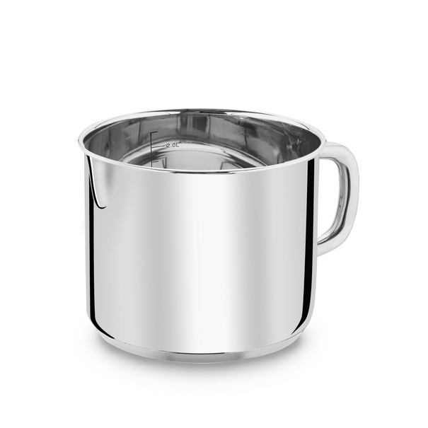 Garnek do mleka z pokrywką stalowy Tadar Bahama 2,7 l