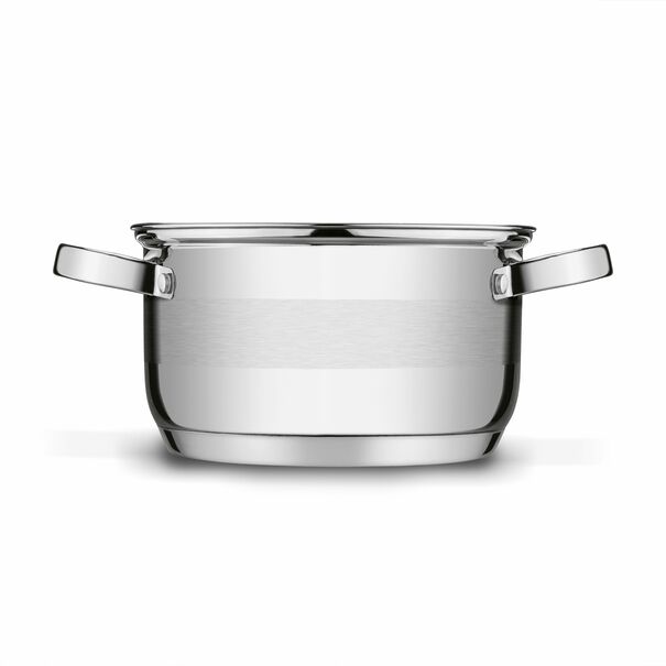 Garnek ze stali nierdzewnej Tadar Roger 16 cm indukcja