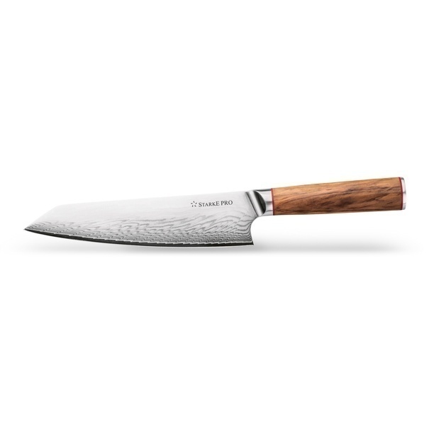 Komplet 6 noży Starke Pro Damascus Takeru w sk&oacute;rzanej torbie