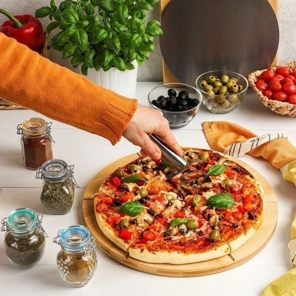 N&oacute;ż do pizzy Tadar Paula nierdzewna