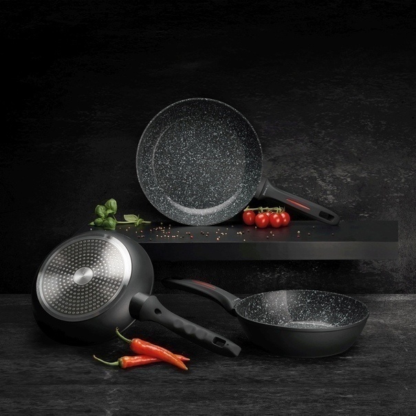 Patelnia ceramiczna głęboka na indukcję Starke Pro Piccante 20 cm