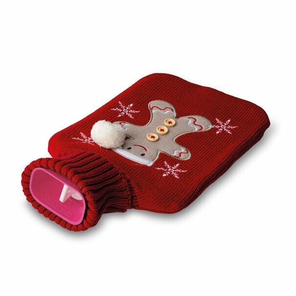 Termofor gumowy i pokrowiec Tadar Ciastek 1,5 l 33 x 20 cm