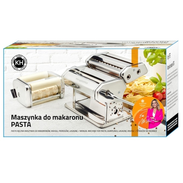 Maszynka do makaronu domowego i ravioli Konighoffer Pasta ręczna
