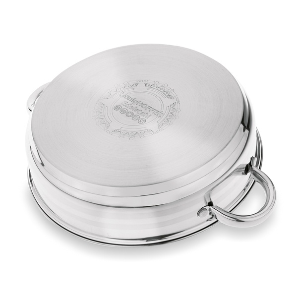 Zestaw garnk&oacute;w na indukcję Konighoffer Bari Silver 8 element&oacute;w