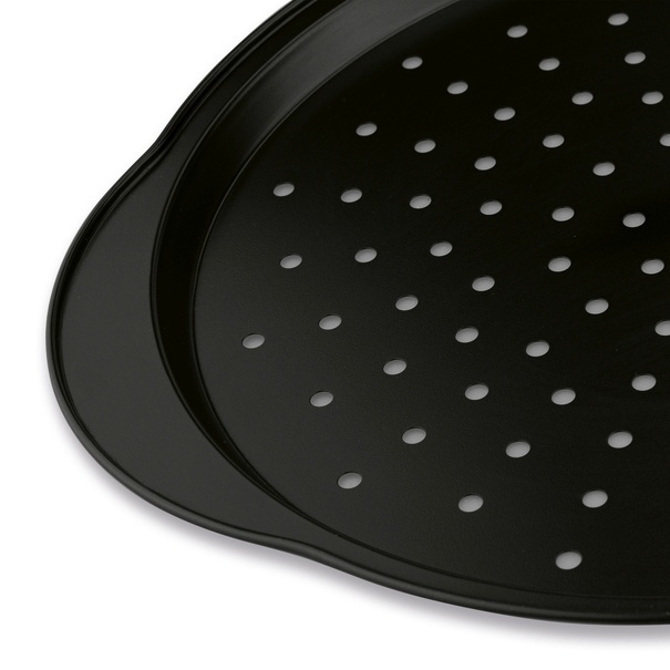 Blaszka do pizzy z uchwytami Konighoffer Black 37 x 33 cm