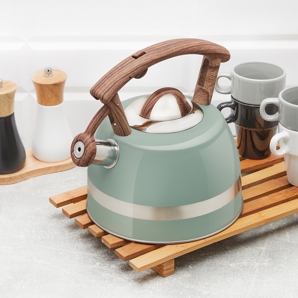 Czajnik na indukcję Konighoffer Cosmic Green 3 l zielony połysk