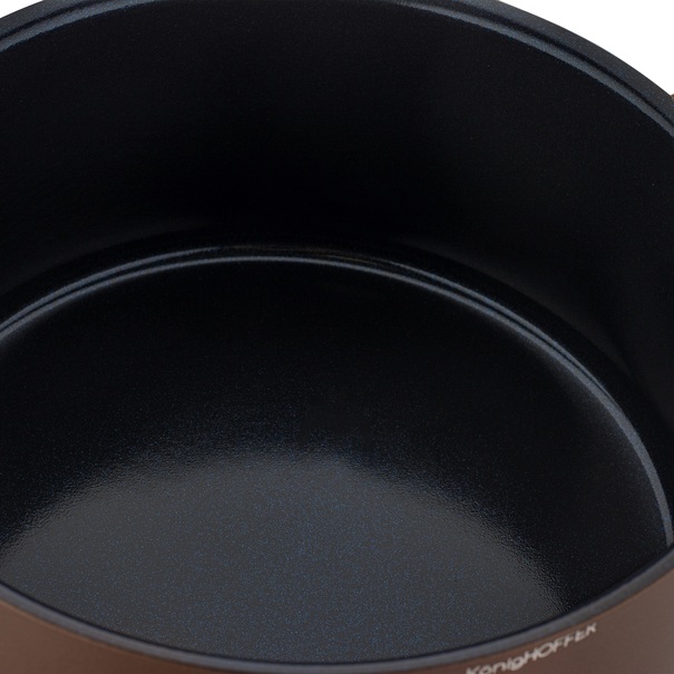 Garnek ceramiczny na indukcję z pokrywką Konighoffer Reno 7 l