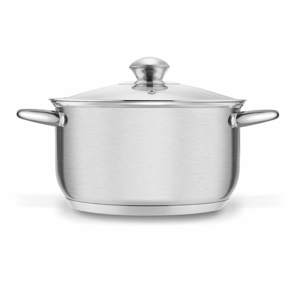 Garnek ze stali nierdzewnej Tadar Cori 20 cm z pokrywką