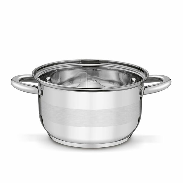 Garnek ze stali nierdzewnej Tadar Luzon 2,3 l z pokrywką