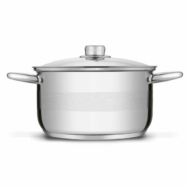 Garnek ze stali nierdzewnej Tadar Luzon 5,7 l z pokrywką