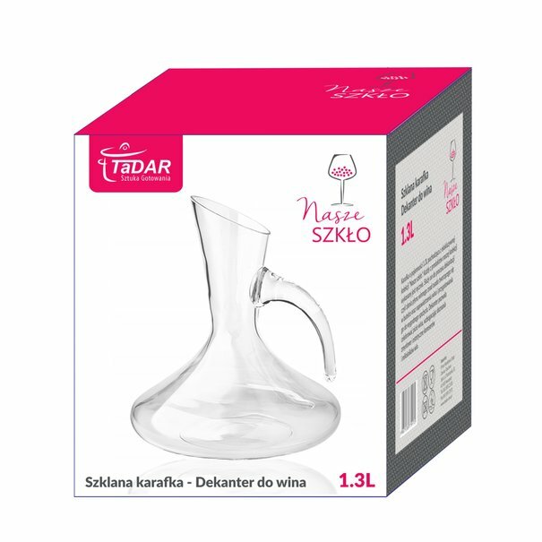 Karafka szklana do wina Tadar Dekanter 1,3 l