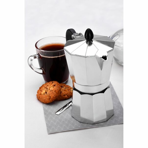 Kawiarka aluminiowa do espresso Tadar Venetto 9 filiżanek