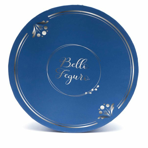Komplet sześciu filiżanek do kawy ze spodkami Tadar Bella Feguro Fiori 250 ml