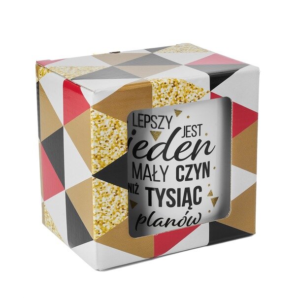 Kubek BGtech Lepszy jest jeden mały czyn 300 ml