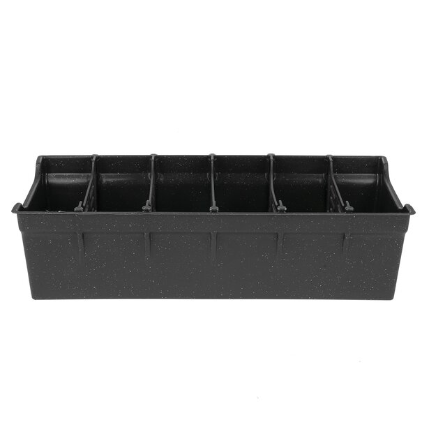 Organizer na przyprawy Primpol 30 x 13,4 x 8 cm czarny