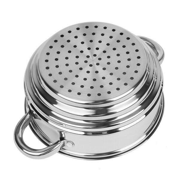 Sitko do gotowania na parze trzystopniowe KonigHoffer 16 cm 18 cm 20 cm