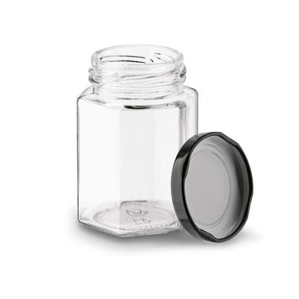Słoiki szklane z metalową zakrętką Tadar Jawa 110 ml 6 sztuk