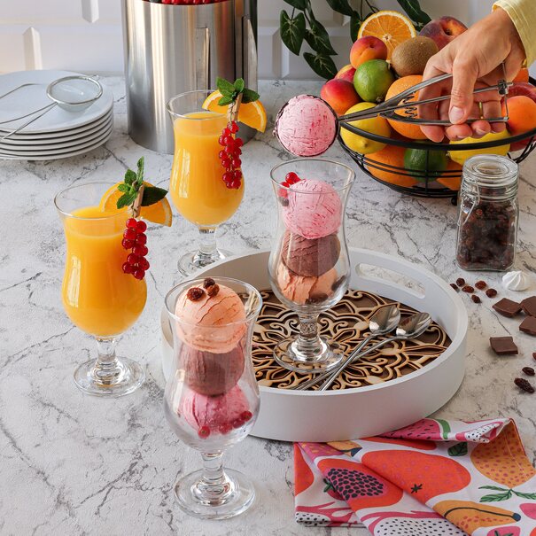 Szklanka na n&oacute;żce do deser&oacute;w i koktajli Tadar Pia 450 ml