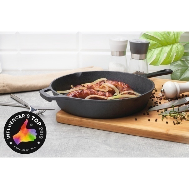 Zestaw 3 patelni żeliwnych Konighoffer 20 cm 24,5 cm 29 cm