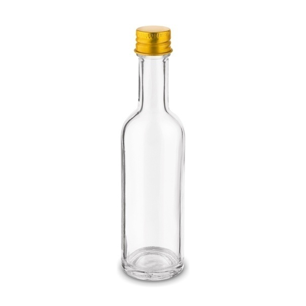 Butelka szklana Tadar Anis 50 ml złota zakrętka