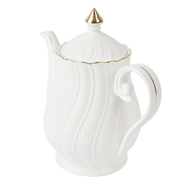 Dzbanek do herbaty Tadar Sonata 1,3 l porcelanowy