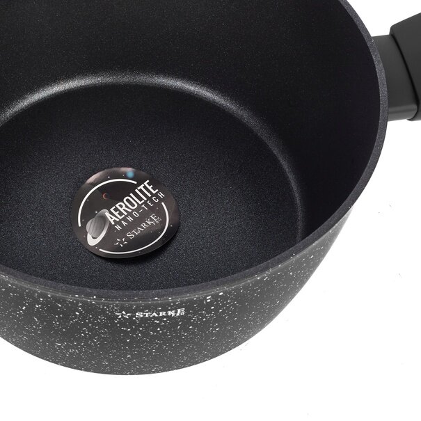 Garnek na indukcję non-stick z pokrywką Starke Pro Sirius 4,5 l