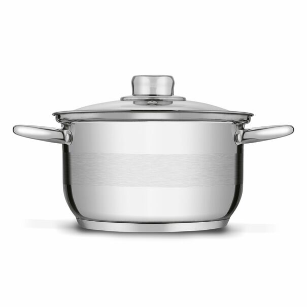 Garnek ze stali nierdzewnej Tadar Luzon 2,3 l z pokrywką