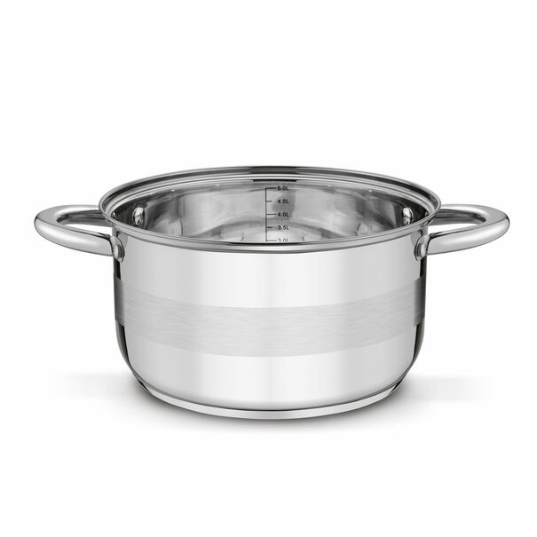 Garnek ze stali nierdzewnej Tadar Luzon 5,7 l z pokrywką