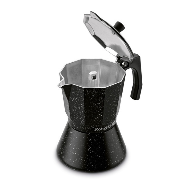 Kawiarka włoska KonigHOFFER Black Granite Marble 450 ml