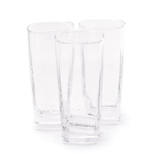 Komplet trzech szklanek kwadratowych Tadar Long Drink 300 ml