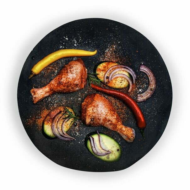 Maty grillowe Tadar BBQ 40 cm okrągłe 3 sztuki