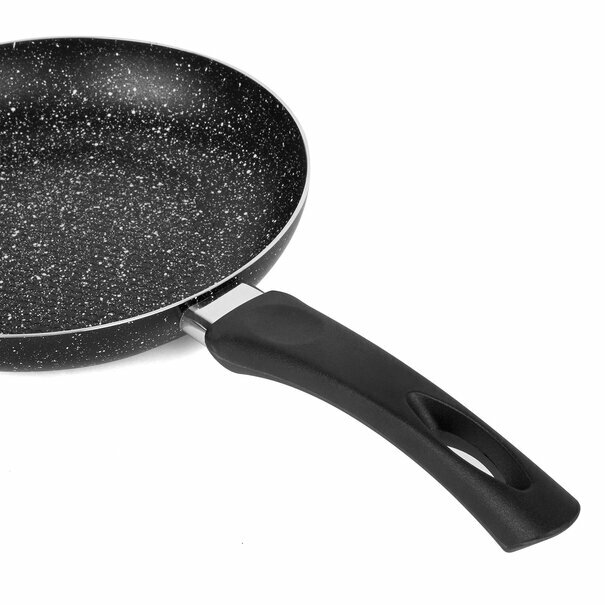 Patelnia marmurkowa non-stick Tadar Marmara Black 24 cm indukcja