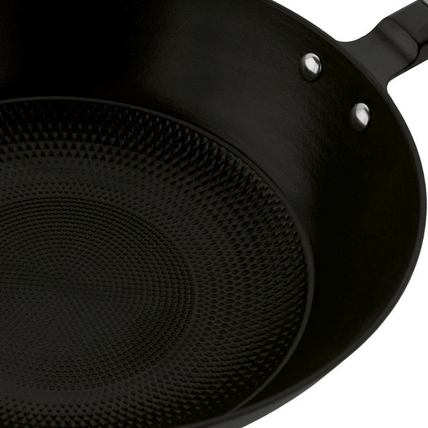 Patelnia WOK żeliwna emaliowana Starke Pro Hanoi 30 cm
